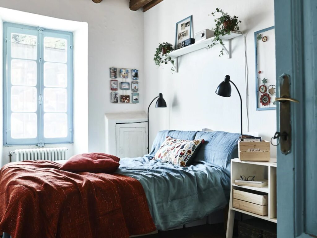 Modern bedroom reflecting home remodel design trends 2026 with soft colors and minimalist decor