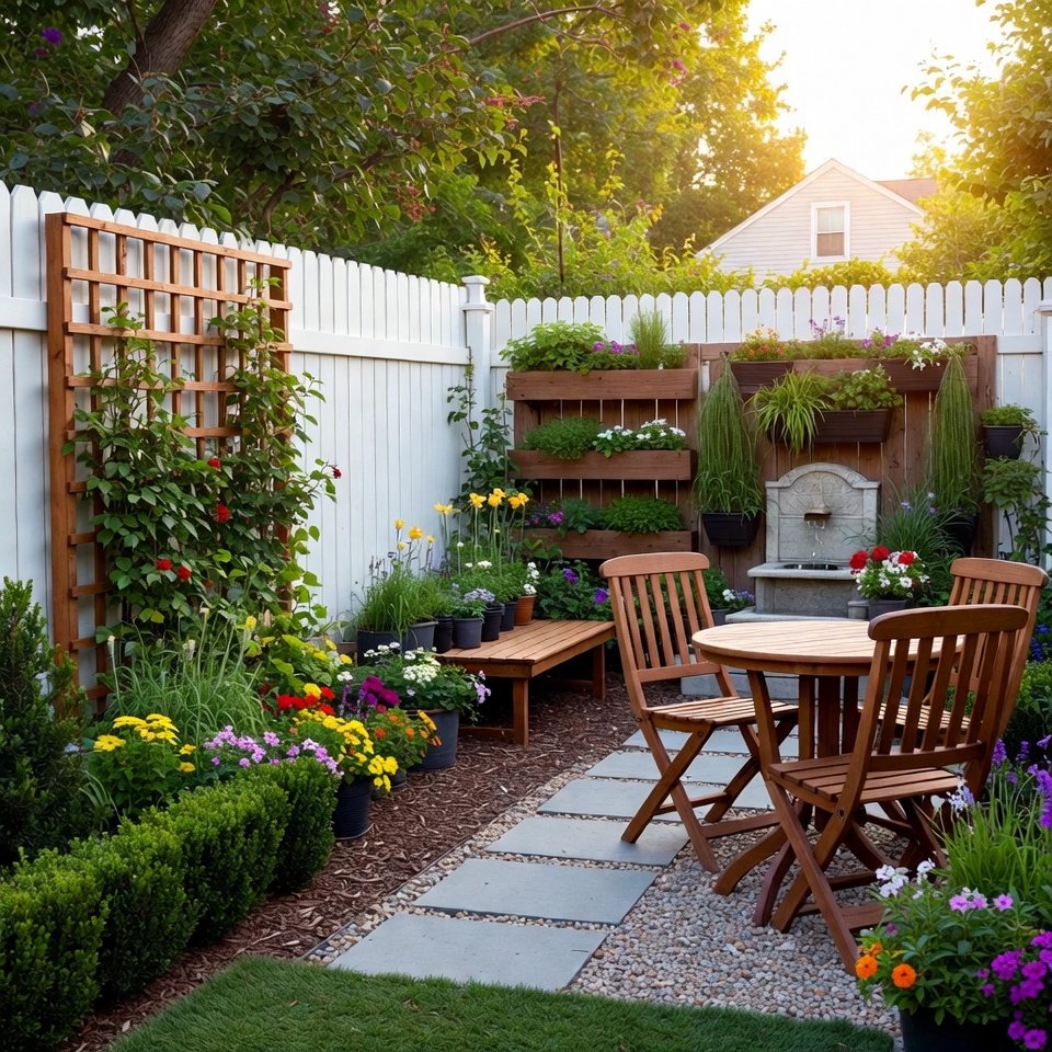 small garden design tricks USA