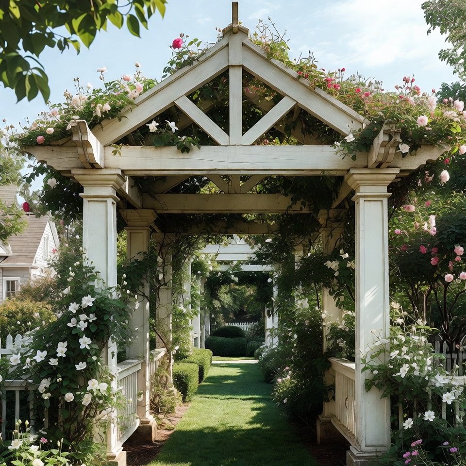 garden arbor and pergola design USA