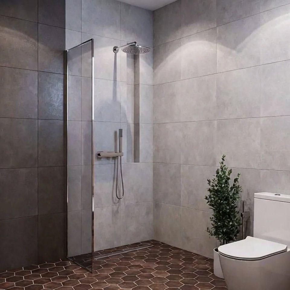 Bathroom with vintage style tiles and classic fixtures creating a timeless interior look