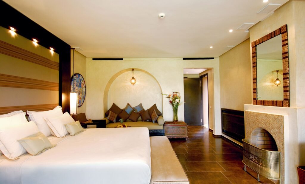 Modern master bedroom featuring personalized styling elements, custom decor, artwork, elegant furnishings, and a contemporary design tailored to individual taste.